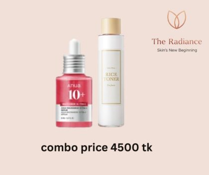 Anua 10+ Niacinamide Serum + I’m From Rice Toner